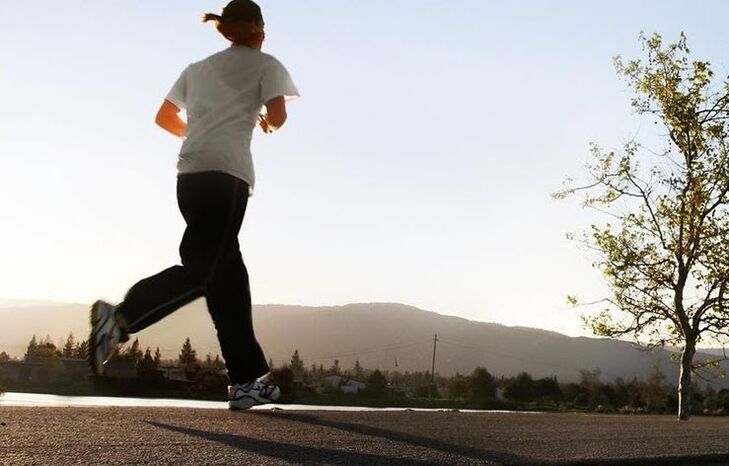 running for hip joint arthrosis